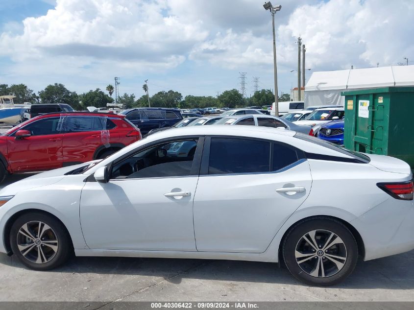 2021 Nissan Sentra Sv Xtronic Cvt VIN: 3N1AB8CV7MY214227 Lot: 40306422