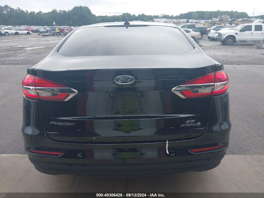 2019 Ford Fusion Hybrid Se VIN: 3FA6P0LU3KR234436 Lot: 40306428