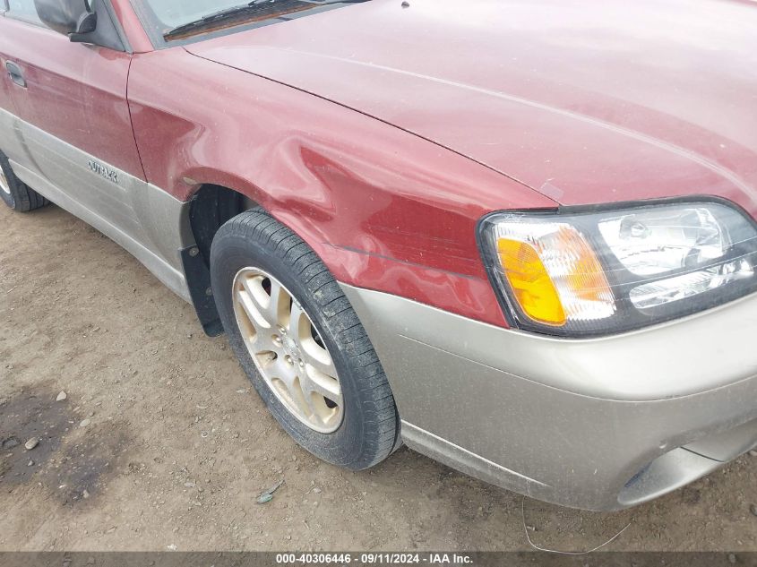 2004 Subaru Outback VIN: 4S3BH675247633179 Lot: 40306446