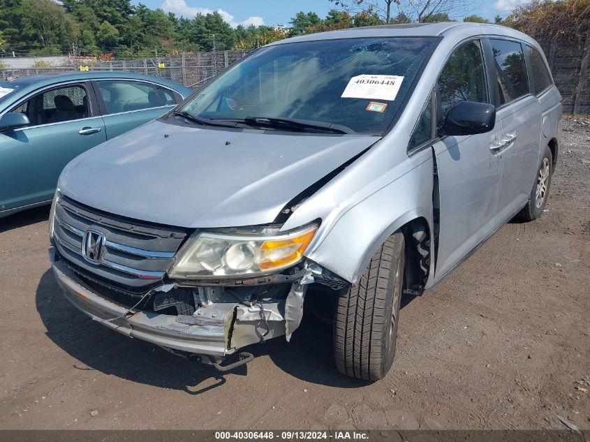 2012 Honda Odyssey Ex-L VIN: 5FNRL5H69CB100060 Lot: 40306448