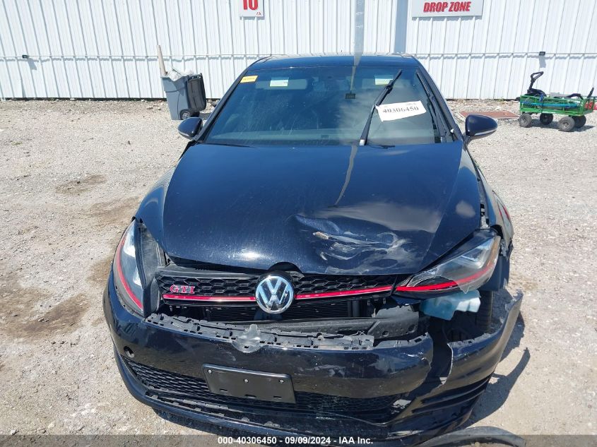 2017 Volkswagen Golf Gti Autobahn 4-Door/S 4-Door/Se 4-Door/Sport VIN: 3VW547AU2HM061425 Lot: 40306450