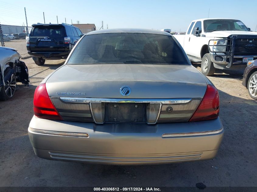 2006 Mercury Grand Marquis Ls VIN: 2MEFM75V26X615427 Lot: 40306512