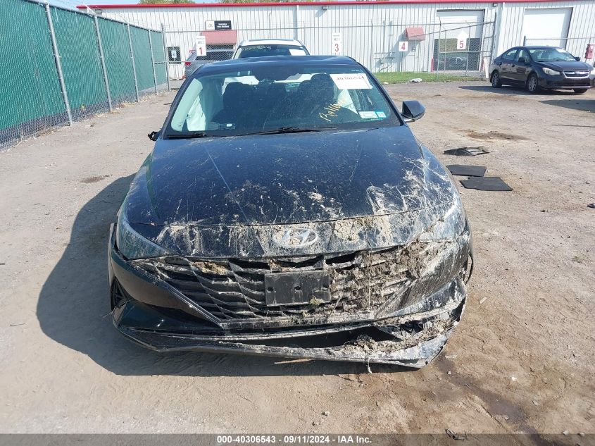 2022 Hyundai Elantra Se VIN: KMHLL4AG1NU329373 Lot: 40306543