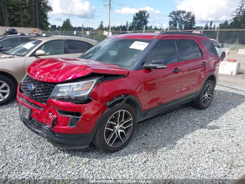 1FM5K8GT5KGA63793 2019 FORD EXPLORER - Image 2