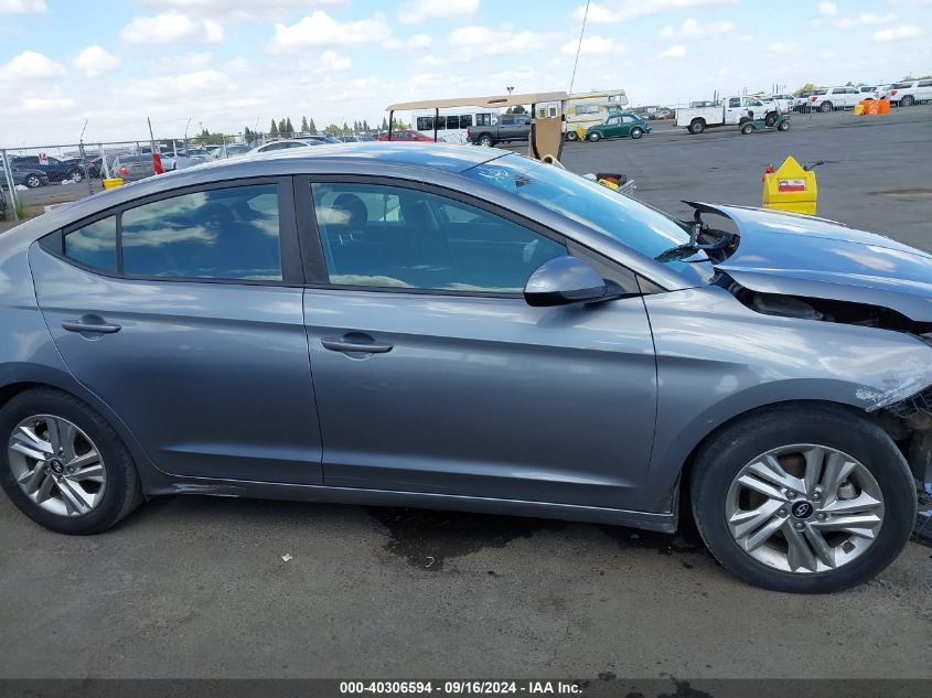 2019 Hyundai Elantra Sel VIN: KMHD84LF0KU876656 Lot: 40306594