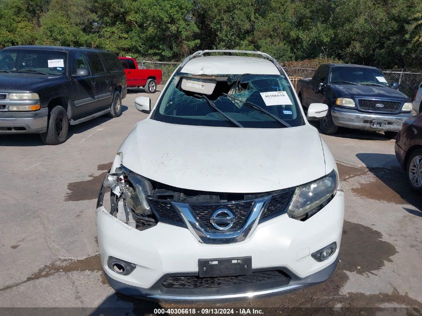 2014 Nissan Rogue Sv VIN: 5N1AT2MT7EC850401 Lot: 40306618