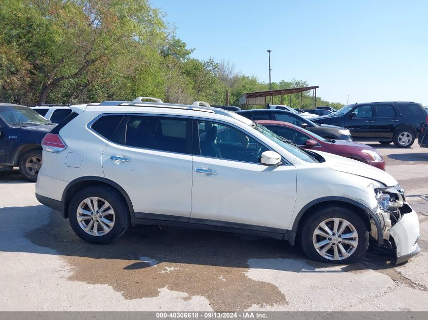 2014 Nissan Rogue Sv VIN: 5N1AT2MT7EC850401 Lot: 40306618