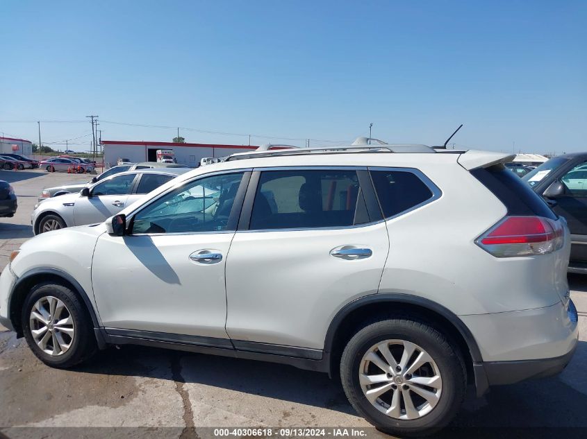 2014 Nissan Rogue Sv VIN: 5N1AT2MT7EC850401 Lot: 40306618