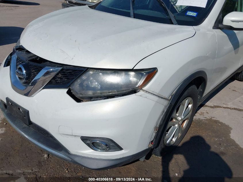 2014 Nissan Rogue Sv VIN: 5N1AT2MT7EC850401 Lot: 40306618