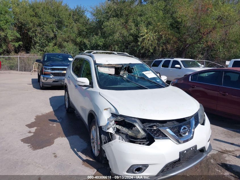 2014 Nissan Rogue Sv VIN: 5N1AT2MT7EC850401 Lot: 40306618