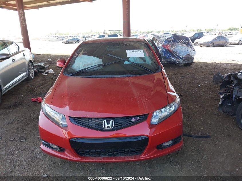 2013 Honda Civic Si VIN: 2HGFG4A57DH703928 Lot: 40306622