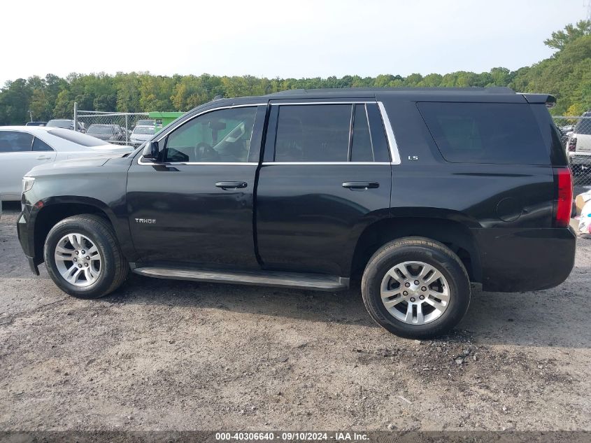 2015 Chevrolet Tahoe Ls VIN: 1GNSCAKC3FR112249 Lot: 40306640