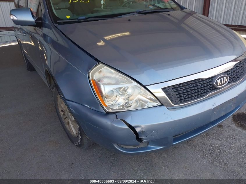 2011 Kia Sedona Lx VIN: KNDMG4C74B6380439 Lot: 40306683