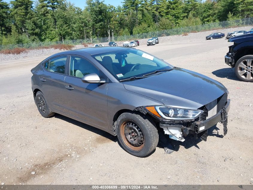 2018 HYUNDAI ELANTRA SE - 5NPD74LF3JH264676