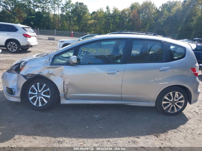 JHMGE8H58CC036485 2012 Honda Fit Sport