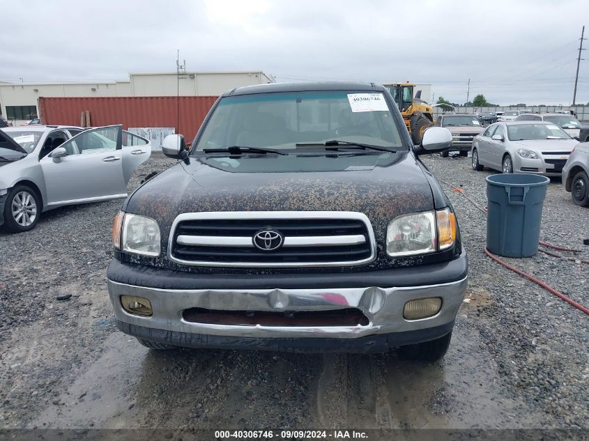 2001 Toyota Tundra Sr5 V8 VIN: 5TBRT34121S155434 Lot: 40306746