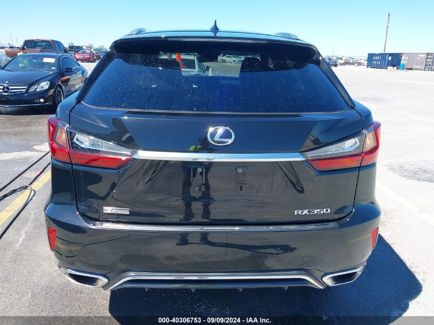 2017 Lexus Rx 350 F Sport VIN: 2T2ZZMCA5HC073502 Lot: 40306753