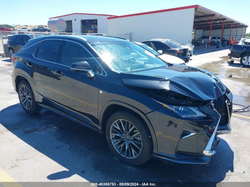 2T2ZZMCA5HC073502 2017 LEXUS RX - Image 1