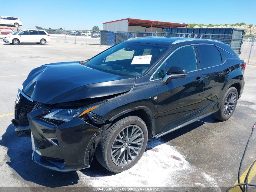 2T2ZZMCA5HC073502 2017 LEXUS RX - Image 2