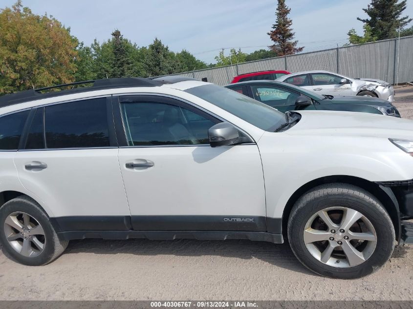 2013 Subaru Outback 2.5I Limited VIN: 4S4BRCSCXD3317078 Lot: 40306767