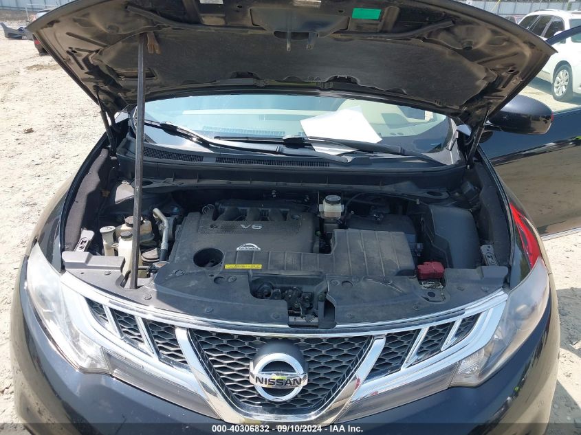 2014 Nissan Murano Sl VIN: JN8AZ1MU7EW413426 Lot: 40306832