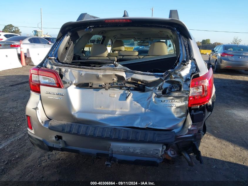 2016 Subaru Outback 3.6R Limited VIN: 4S4BSENC3G3332098 Lot: 40306864