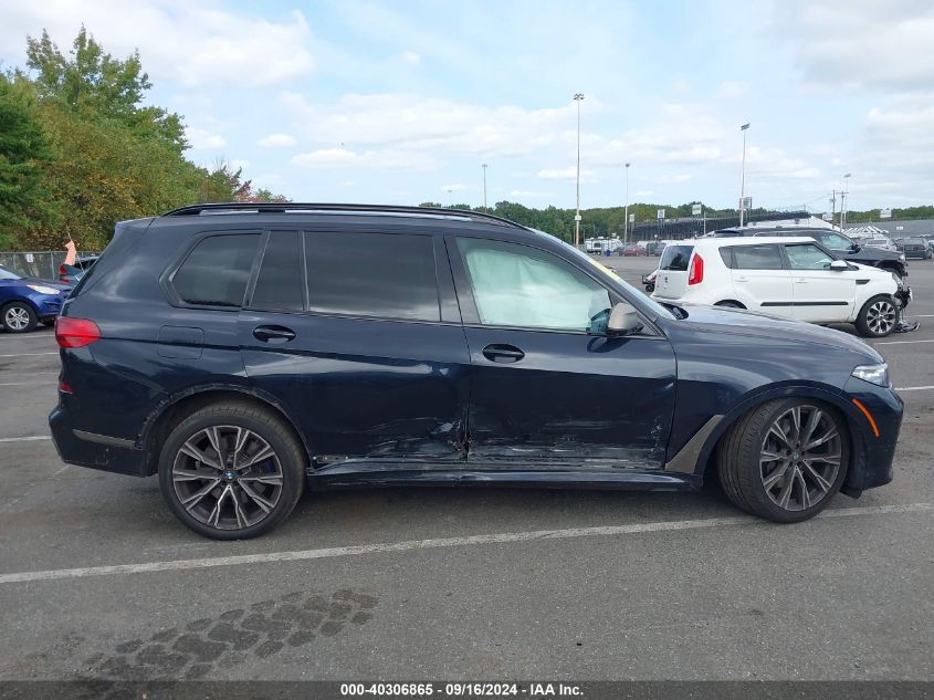 2020 BMW X7 M50I VIN: 5UXCX6C06LLE35956 Lot: 40306865