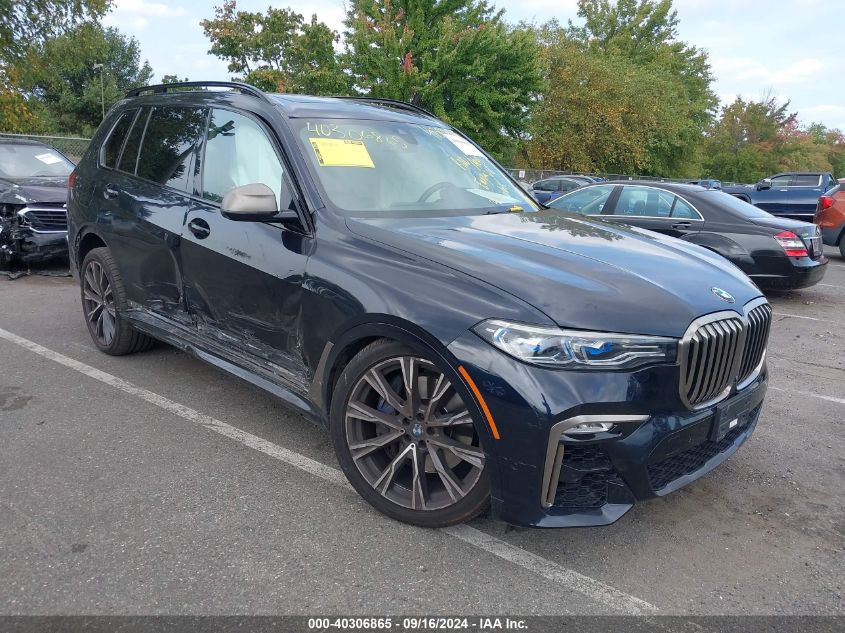 2020 BMW X7 M50I VIN: 5UXCX6C06LLE35956 Lot: 40306865