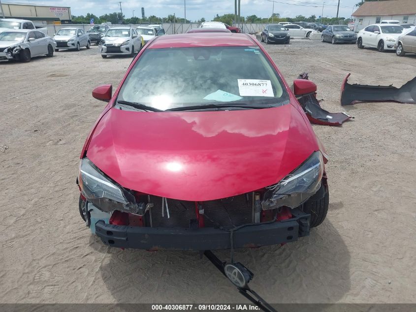 2018 Toyota Corolla Le VIN: 2T1BURHE4JC106847 Lot: 40306877