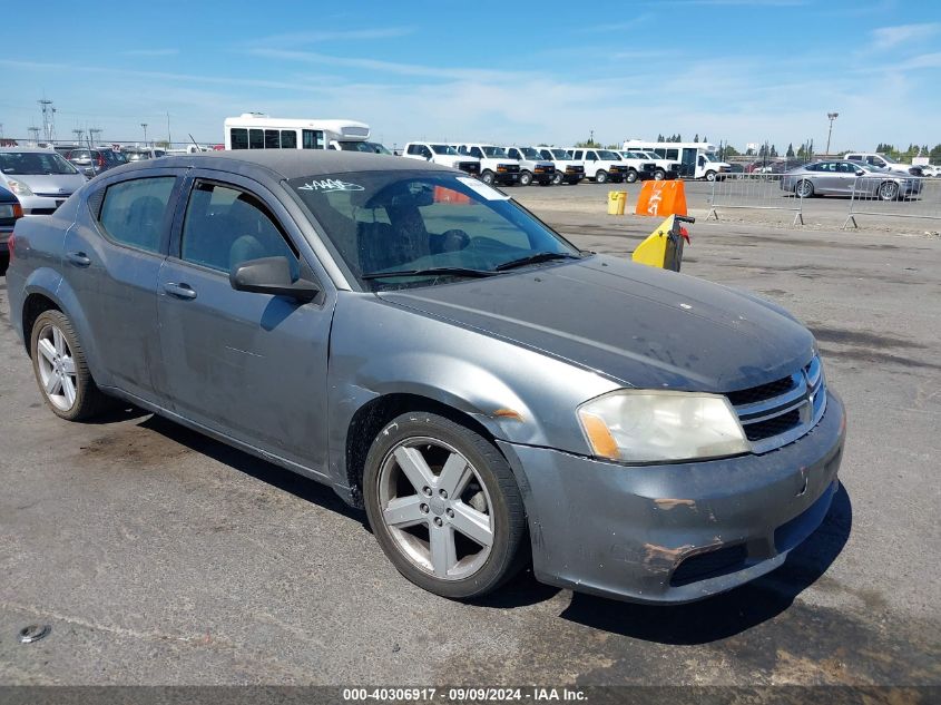 1C3CDZABXDN537543 2013 Dodge Avenger Se