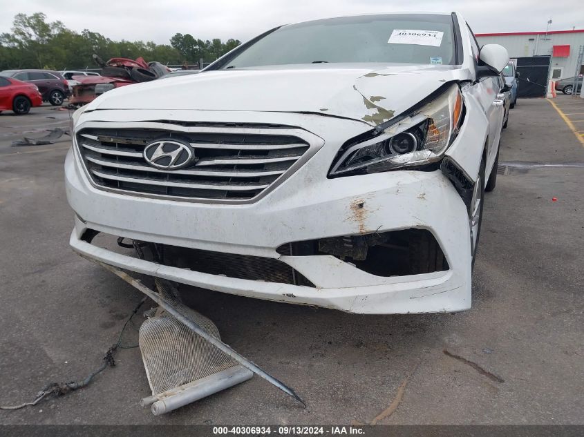 2016 Hyundai Sonata Se VIN: 5NPE24AF2GH326762 Lot: 40306934