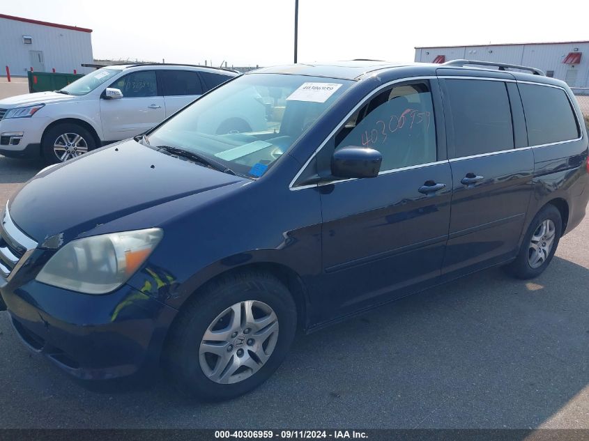 2007 Honda Odyssey Exl VIN: 5FNRL38757B122902 Lot: 40306959