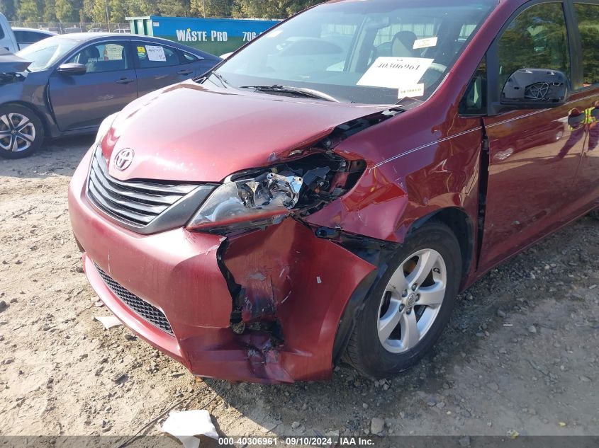 5TDZK3DC8CS236968 2012 Toyota Sienna