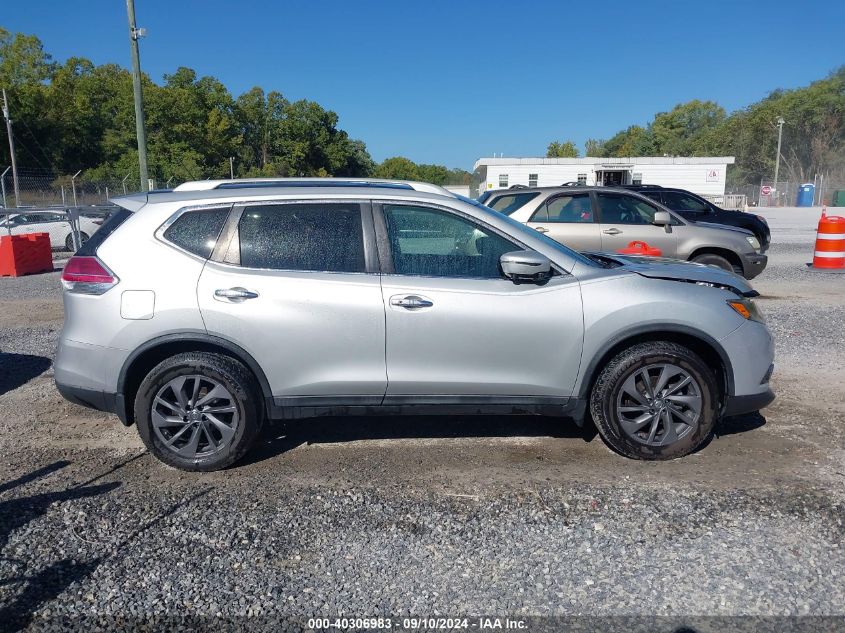 2016 Nissan Rogue S/Sl/Sv VIN: 5N1AT2MV8GC781531 Lot: 40306983