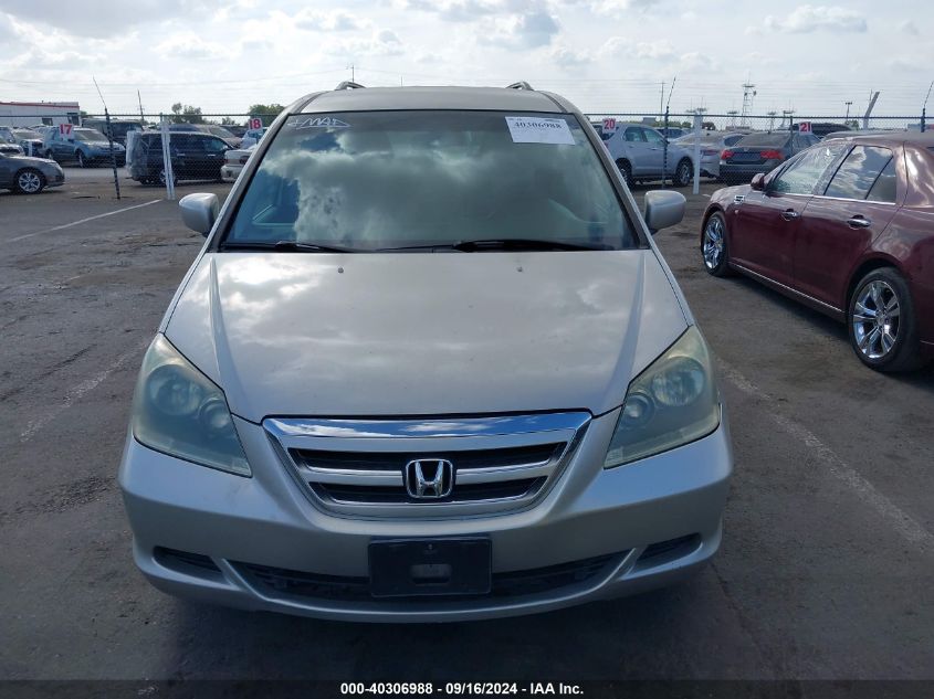 2006 Honda Odyssey Ex VIN: 5FNRL38436B417842 Lot: 40306988