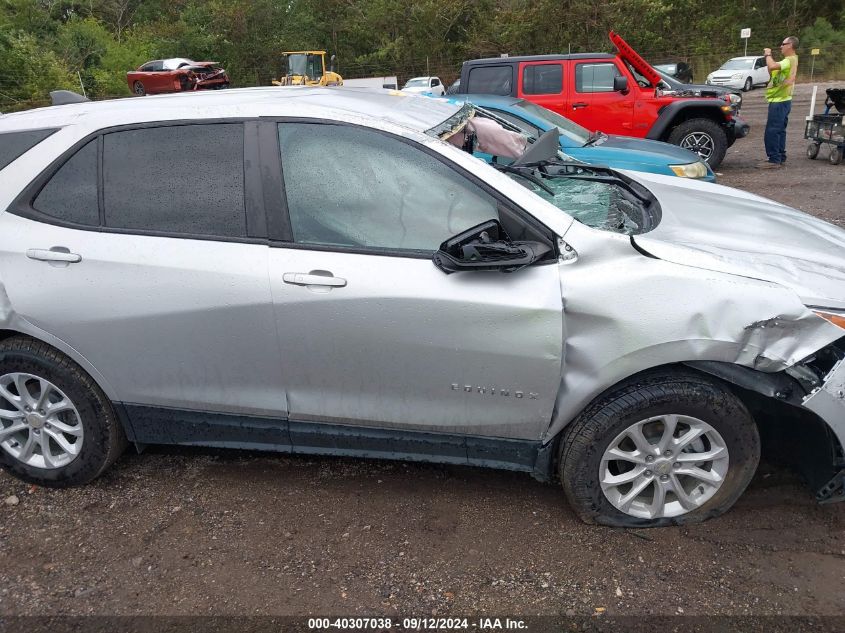 2021 Chevrolet Equinox Fwd Ls VIN: 3GNAXHEV2MS169106 Lot: 40307038