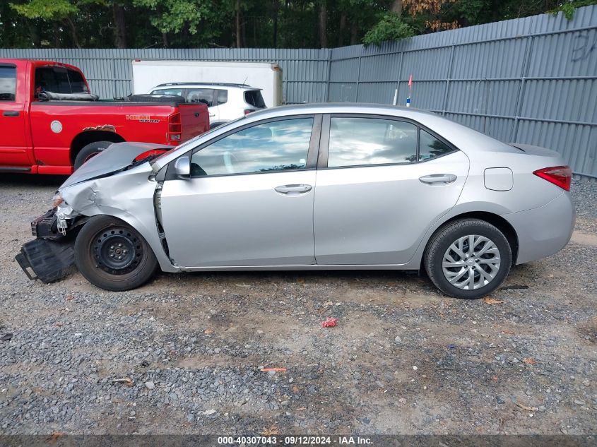 2018 Toyota Corolla Le VIN: 2T1BURHE7JC011392 Lot: 40307043