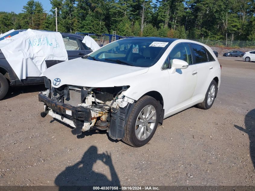 VIN 4T3BA3BB7DU038901 2013 Toyota Venza, Xle no.2