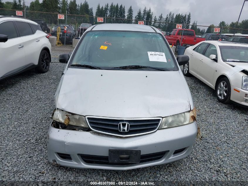 2004 Honda Odyssey Lx VIN: 5FNRL18594B112842 Lot: 40307080