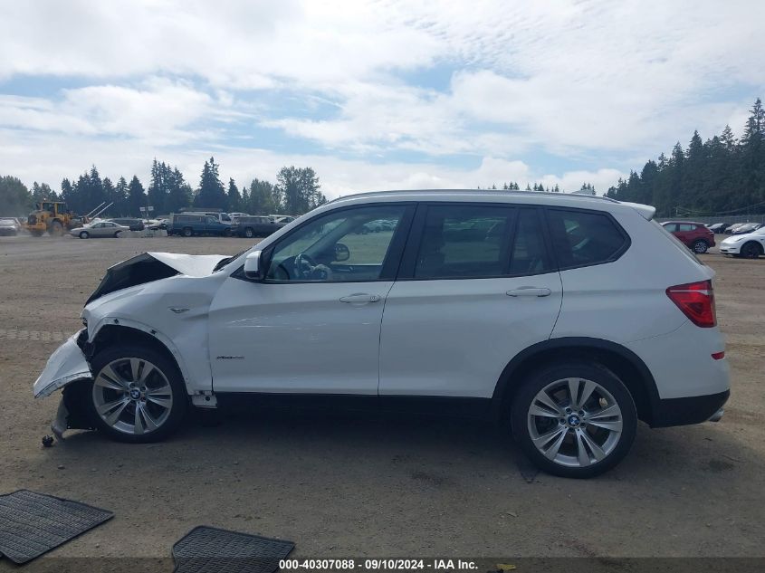 2015 BMW X3 VIN: 5UXWX9C59F9D47984 Lot: 40307088