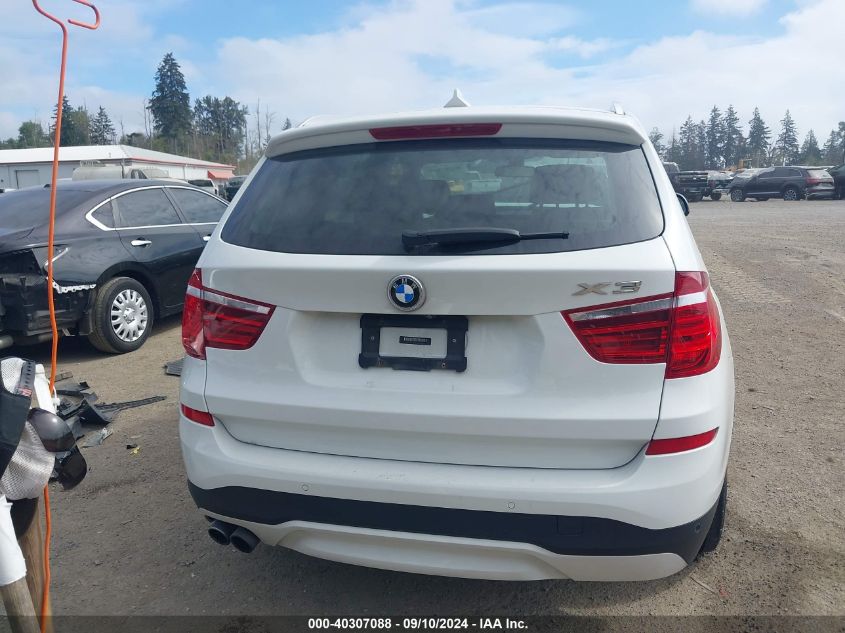 2015 BMW X3 XDRIVE28I - 5UXWX9C59F0D47984