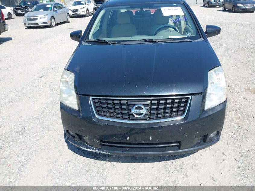 2008 Nissan Sentra 2.0S VIN: 3N1AB61E68L681214 Lot: 40307106