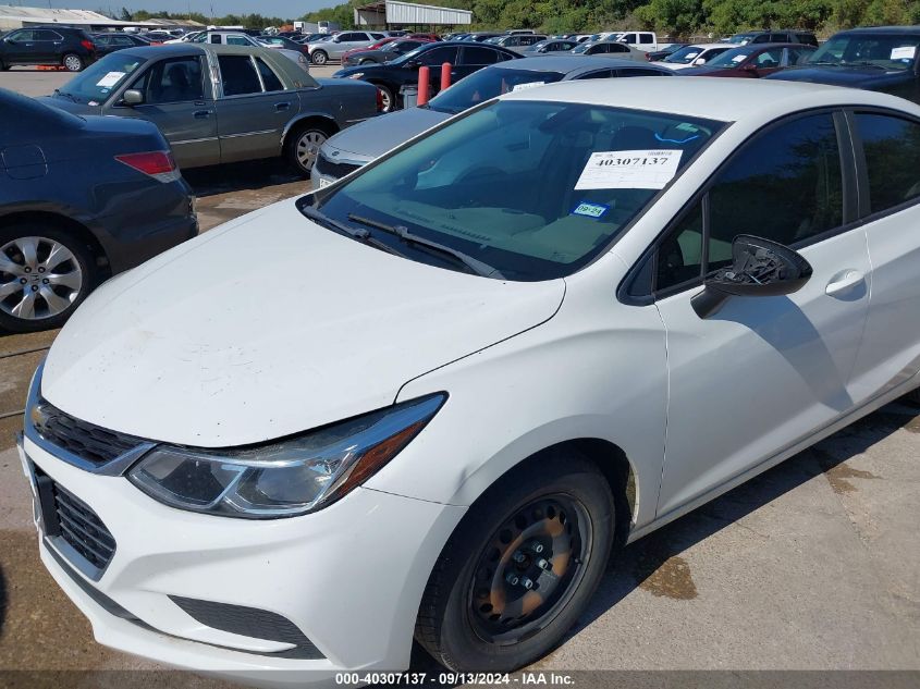 2016 Chevrolet Cruze Ls Auto VIN: 1G1BC5SM6G7236076 Lot: 40307137