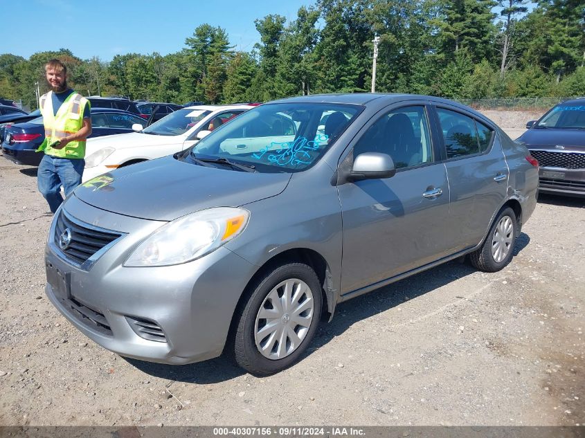 2013 Nissan Versa 1.6 Sv VIN: 3N1CN7AP5DL842931 Lot: 40307156