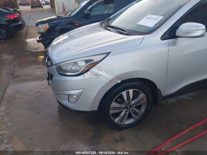 VIN KM8JU3AG5EU844617 2014 Hyundai Tucson, Limited no.6