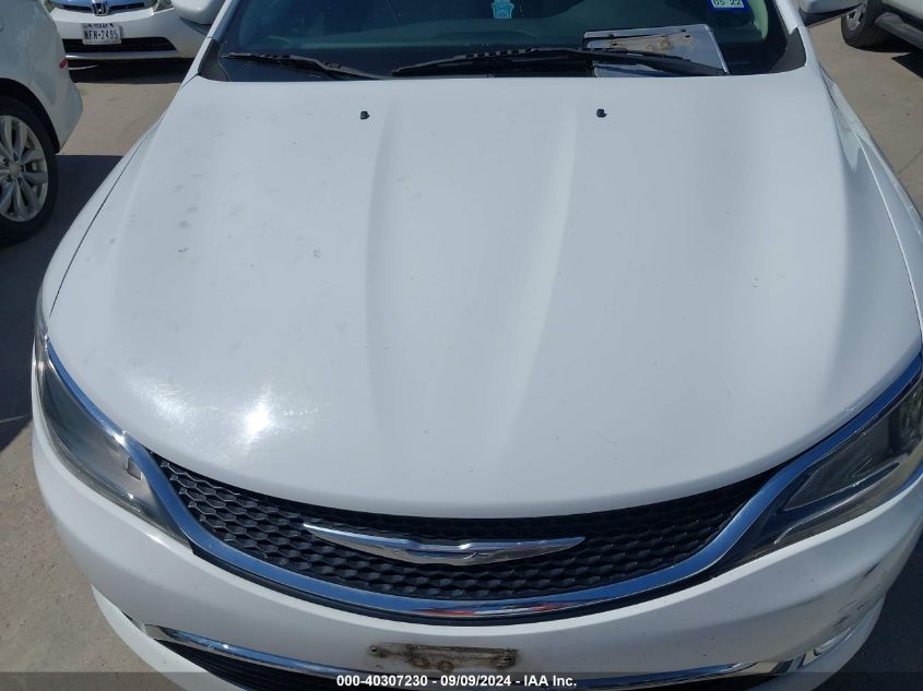 2015 Chrysler 200 Limited VIN: 1C3CCCAB6FN760021 Lot: 40307230