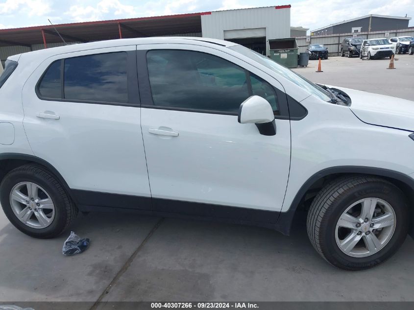 2020 Chevrolet Trax Fwd Ls VIN: KL7CJKSB6LB048273 Lot: 40307266