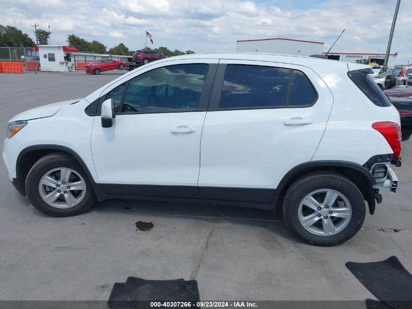 2020 Chevrolet Trax Fwd Ls VIN: KL7CJKSB6LB048273 Lot: 40307266