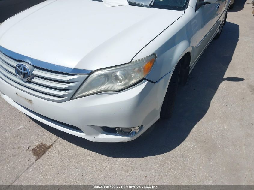 2011 Toyota Avalon Limited VIN: 4T1BK3DB2BU405297 Lot: 40307296