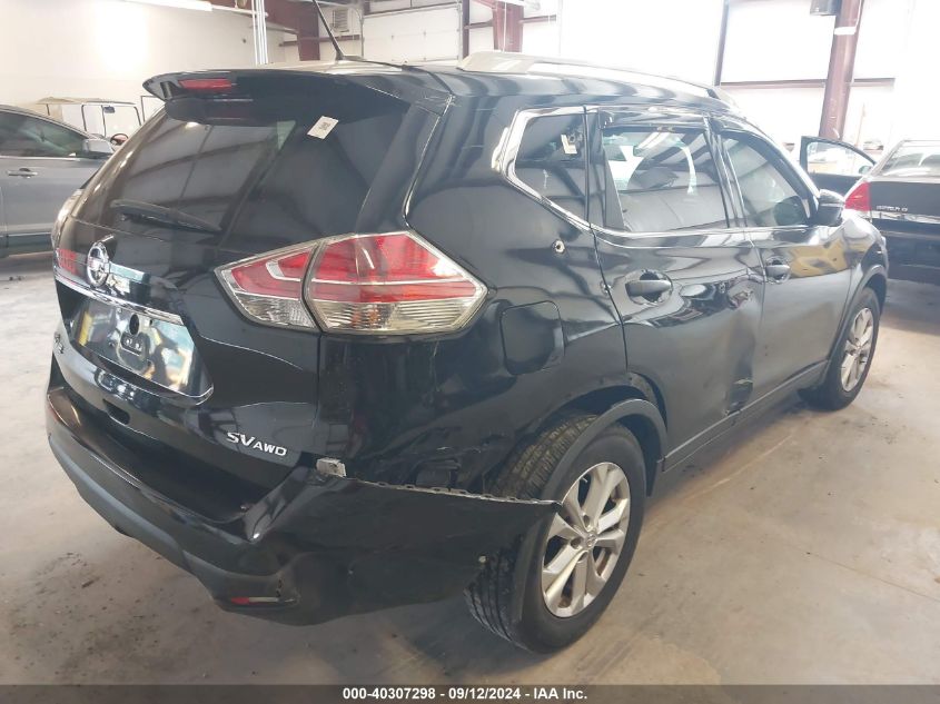 2015 Nissan Rogue Sv VIN: 5N1AT2MV1FC852972 Lot: 40307298